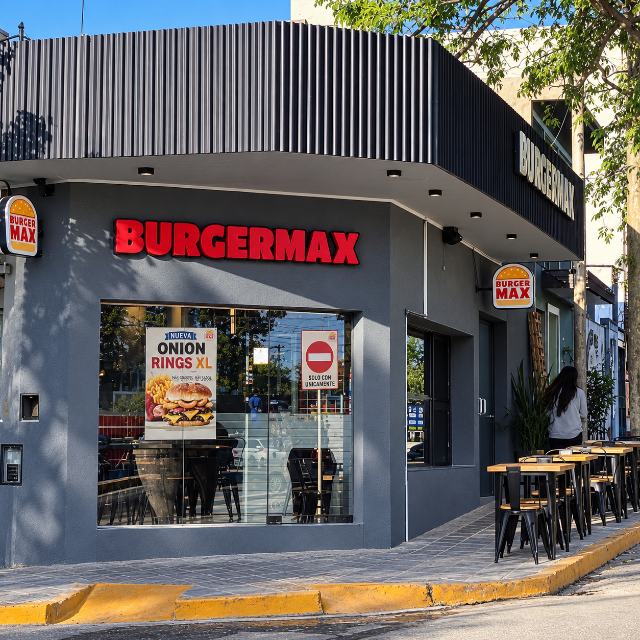 Fachada BurgerMax